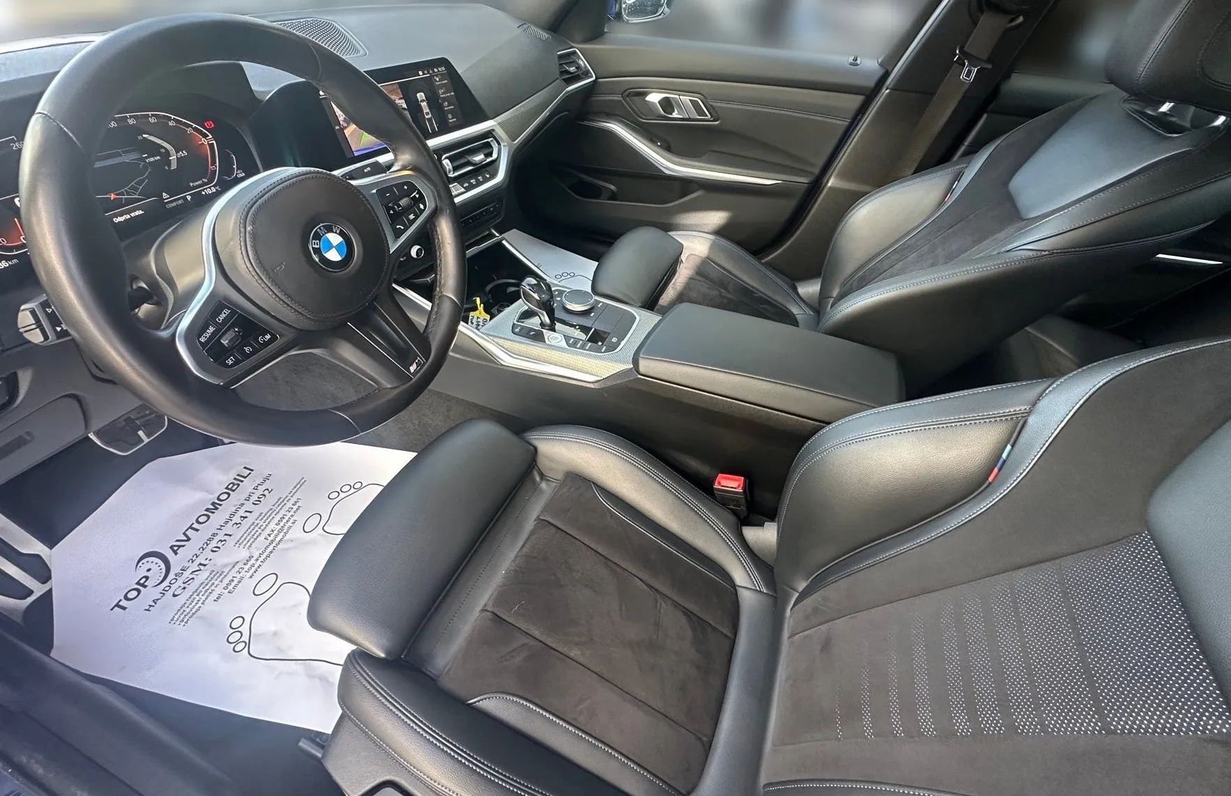 Zunanja slika - BMW Serija 3 - : 318d M PAKET LED NAVI PDC GRETJE SEDEŽEV TOP - 12