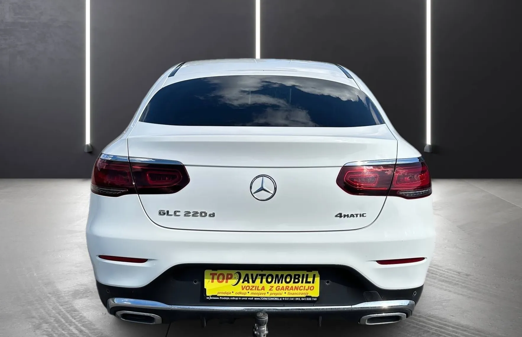Zunanja slika - Mercedes-Benz GLC-Razred - GLC coupe 220d 4MATIC AMG LINE LED RADAR KAM 360 USNJE NAVI - 7