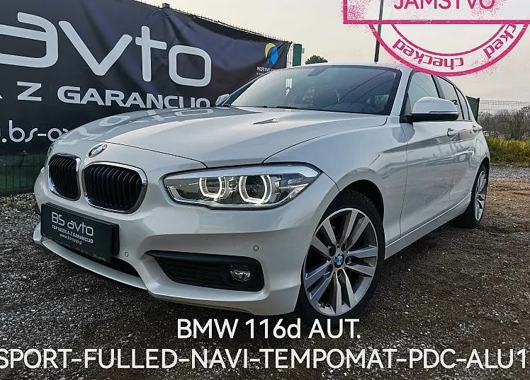 Zunanja slika - BMW Serija 1 - : 116d AUT. SPORT-LED-NAVI-PDC-GRETJE SED.-ALU17 - 1