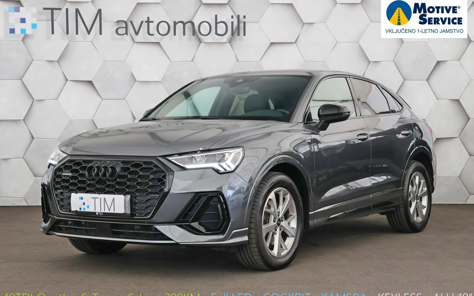 Zunanja slika - Audi Q3 - 40 TDI Quattro S-Tronic S-Line 200KM - 1