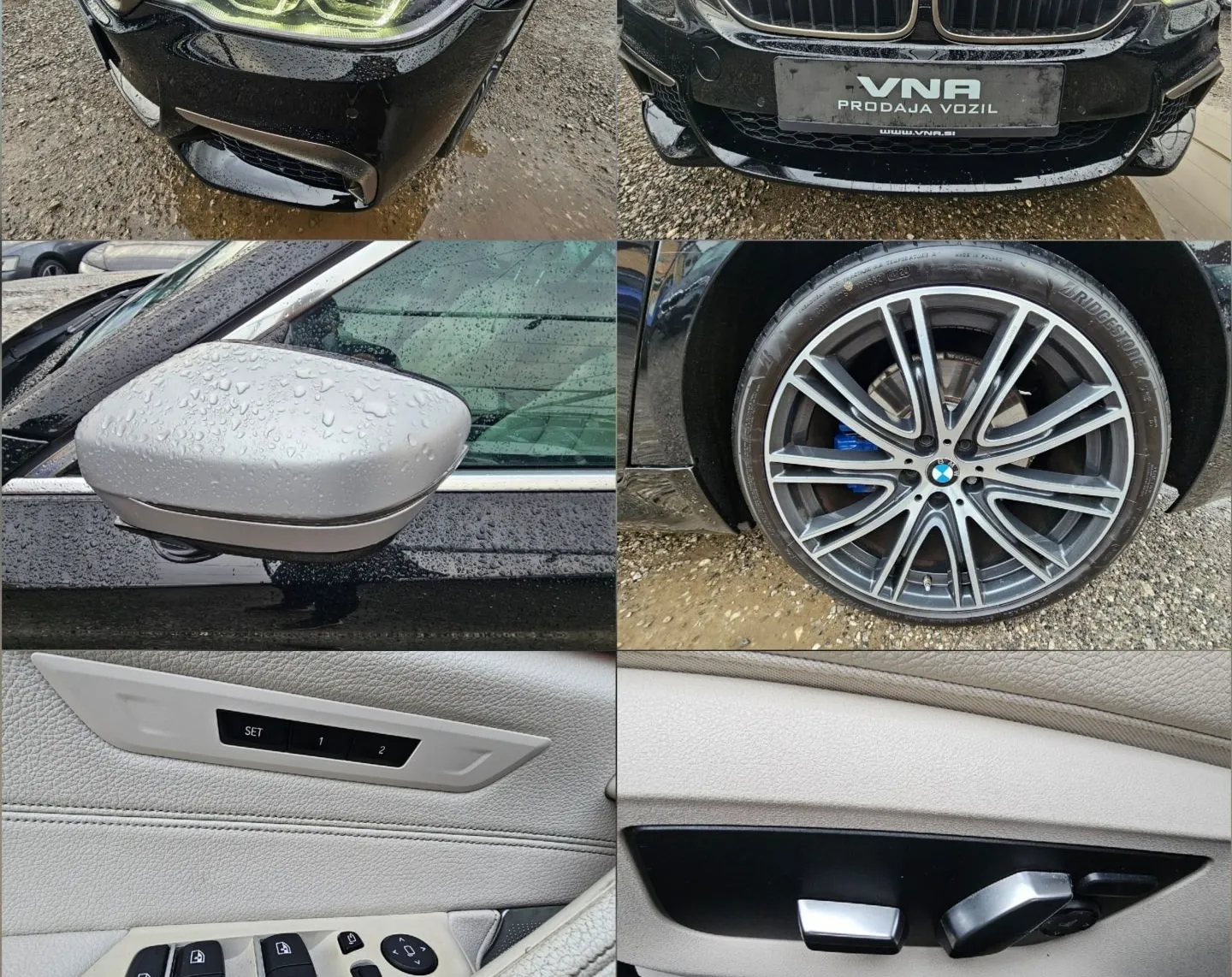 Notranja slika - BMW serija 5 Touring: - 530i xDrive |M-IZPUH-VOLAN|BOWERS|KAMERA|AMBIENT| - 12