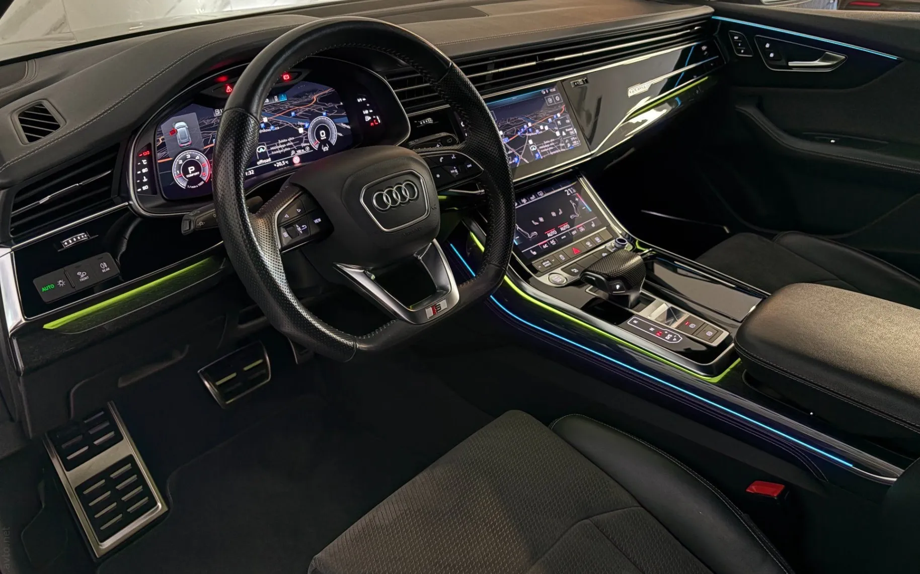 Notranja slika - Audi Q8 - 50TDI|Q|S-Line|360K|Matrix|SoftC|Zračno|BangO|SLO| - 8