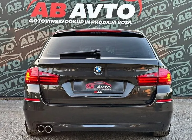 Zunanja slika - BMW Serija 5 - Touring: 520d Avt SPORT+135KW+LED+ALU18+MODIFICIRAN+LEAS - 6
