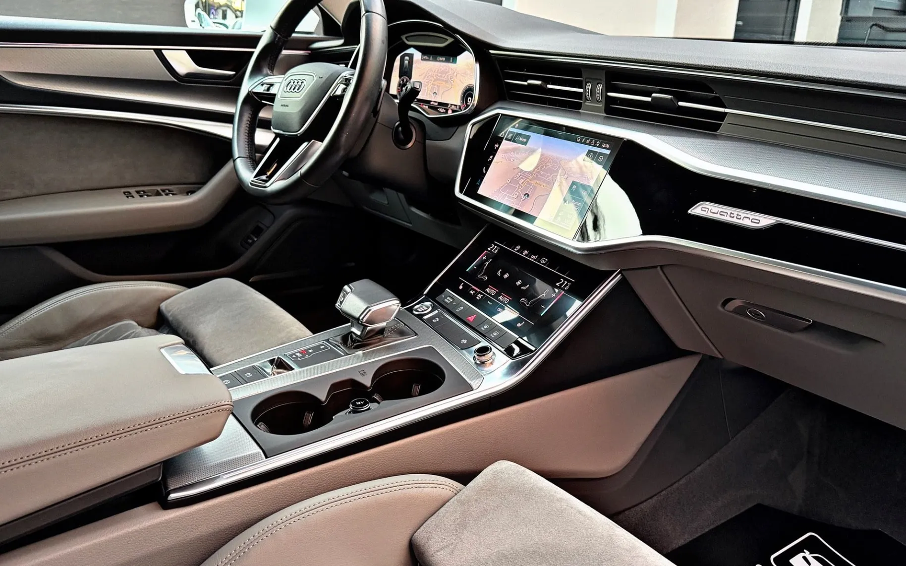 Notranja slika - Audi A6 Avant - 50 TDI QUATTRO S LINE-ZRAČNO-MATRIX-NAVI-KOT NOV.. - 12