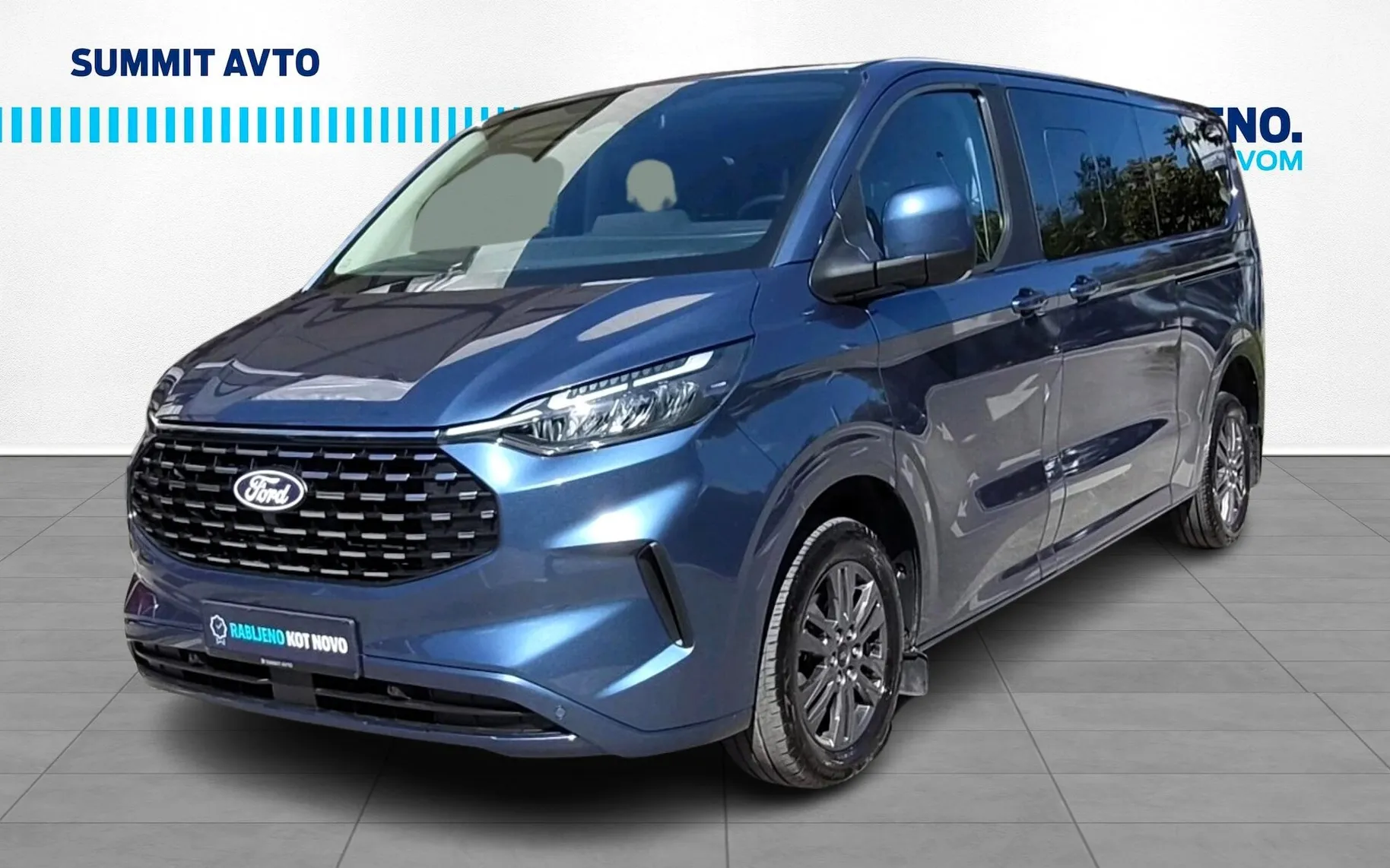 Zunanja slika - Ford Tourneo Custom - 2.0 TDCi L2H1 Titanium Avt8-1+7-SLO-LED-RADAR-LINE - 2