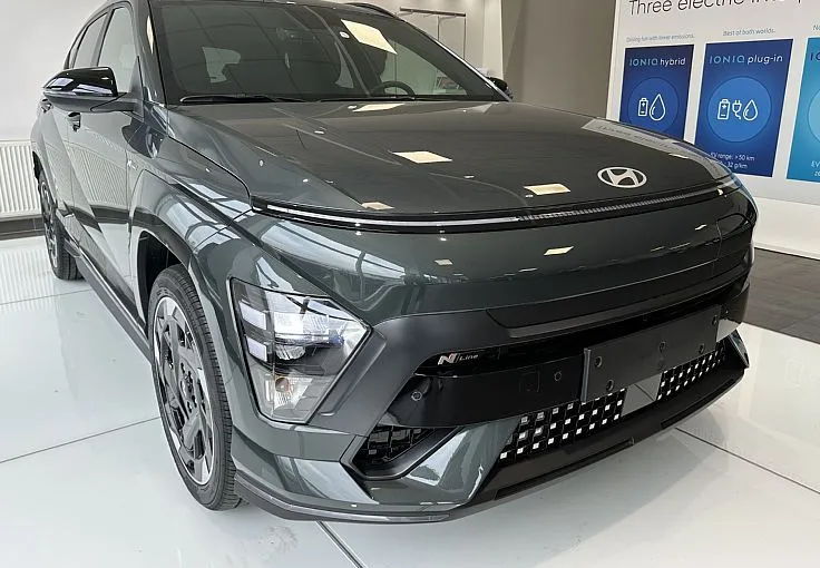 Zunanja slika - Hyundai Kona - 65KWH PREMIUM N-LINE - WINTER - topl. črp. - 1