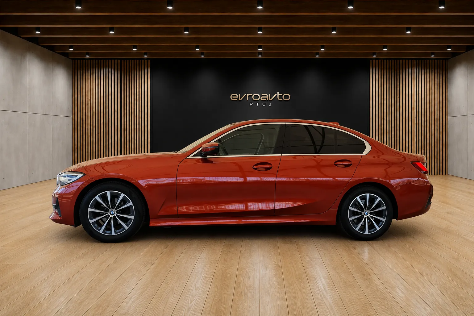 Zunanja slika - BMW serija 3: - 318d Sport Line Aut.• Redno servisiran - 2