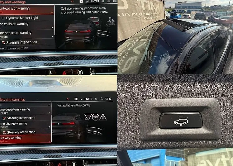 Zunanja slika - BMW serija X6: - xDrive40d Adapt. Zračno ACC Pano LASER NIGHTVISION - 12