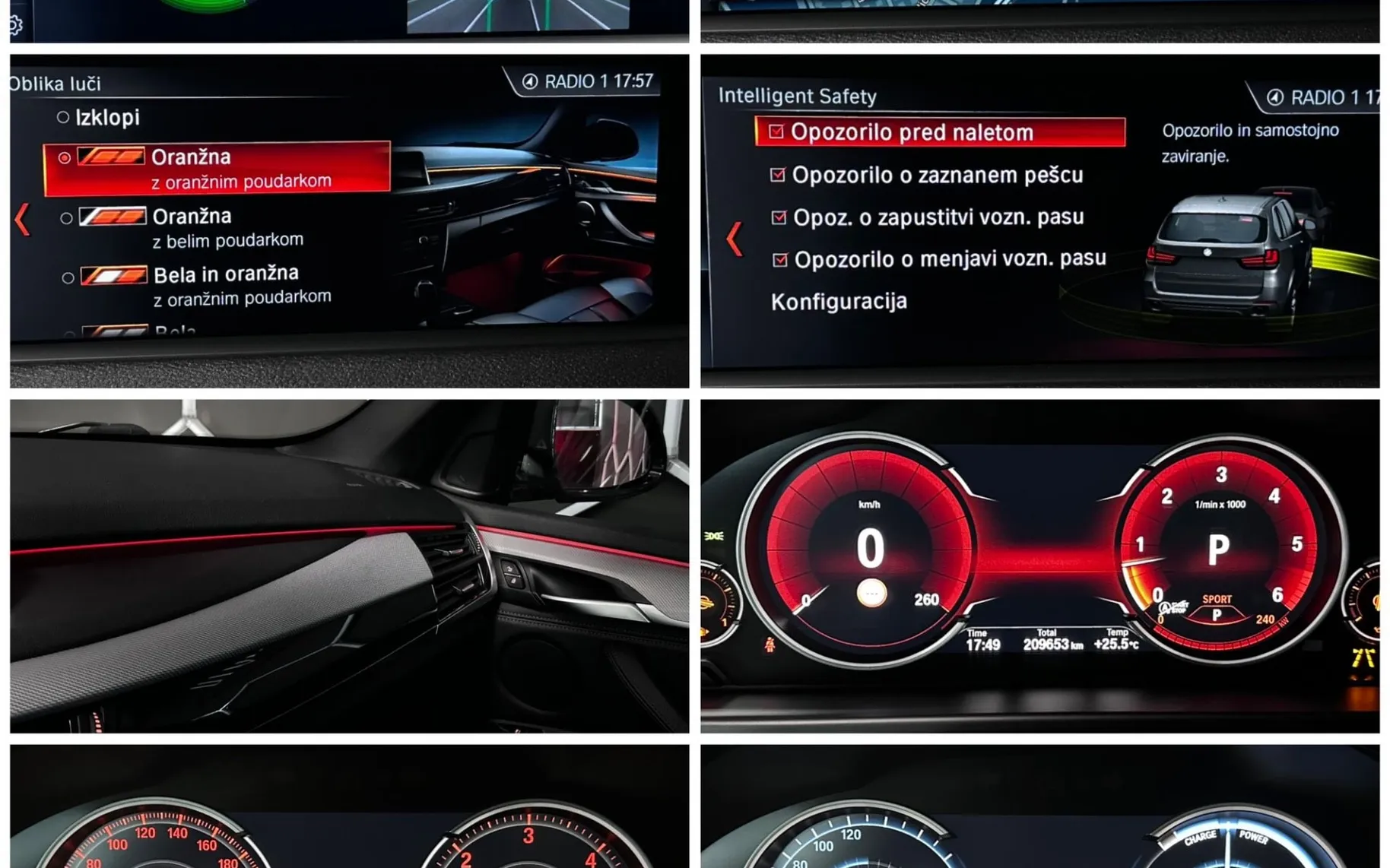 Notranja slika - BMW serija X5: - xDrive30d M Sport-HUD-SOFT CLOSE-360° -ACC-VIRTUAL - 9