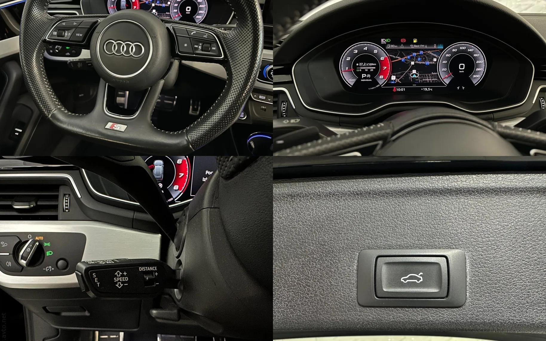Notranja slika - Audi A4 Avant - 35 TFSI |S-Line|Matrix|Kamera|ACC|Gretje|Virtual|. - 12