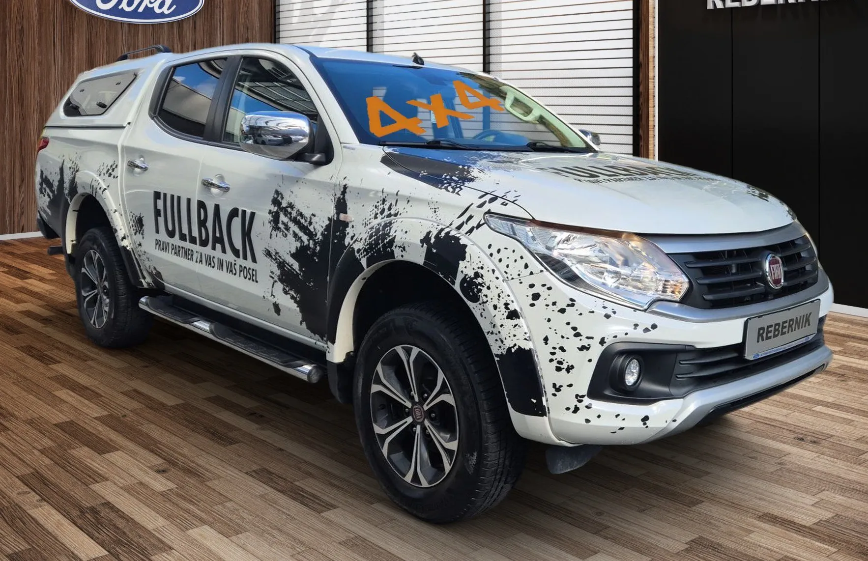 Zunanja slika - Fiat Fullback - LX 2.4d 4WD 180PS AUT-SLO-2.LASTNIK-REDNI SERVISI - 2