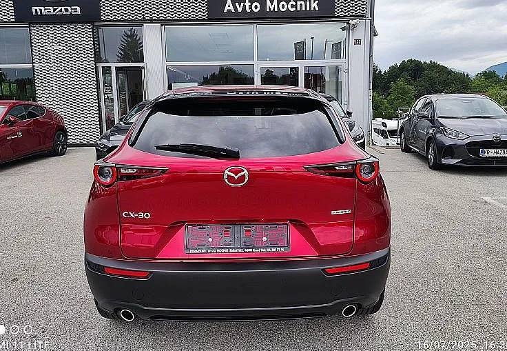 Zunanja slika - Mazda CX-30 - 2.5 G-140 MHEV HOMURA AUTO - 5