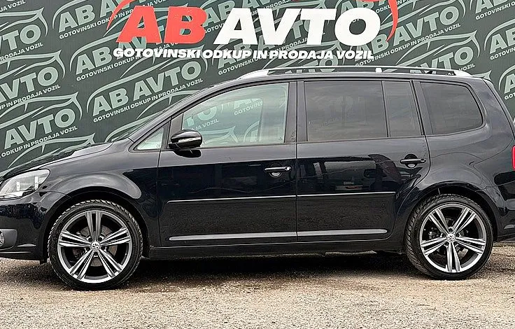 Zunanja slika - VW Touran - 2.0 TDI avt. Highline 103 140 +ALU19+VELIK SERVIS - 8