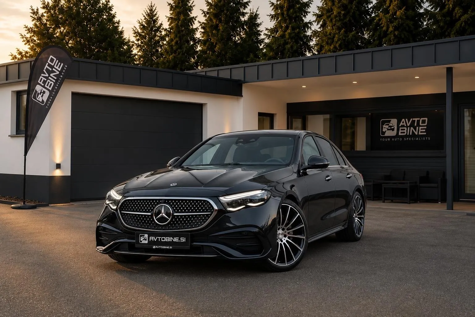 Zunanja slika - Mercedes-Benz E-Razred - E 220 d AMG Line 9G•LIMO•LED•ACC RADAR•360•KOT NOV - 3