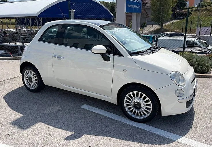 Zunanja slika - Fiat 500 - 0.9 TwinAir Turbo Lounge ZELO LEPP PANORAMA - 5