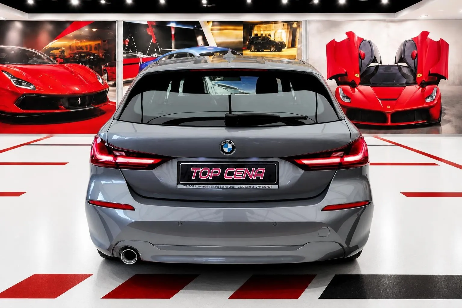 Zunanja slika - BMW serija 1: - 116d FULL LED ALU PDC 1.LASTNIK-KOT-NOV-81000KM - 4