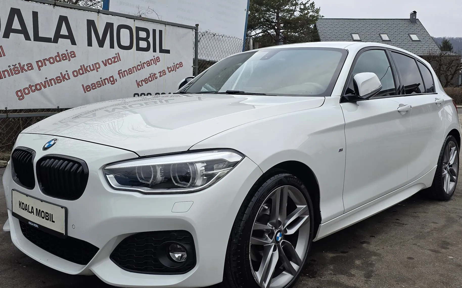 Zunanja slika - BMW Serija 1 - : 116D M SPORT LED-AVT.-NAVI-1.LASTNIK-SLOVENSKI - 20