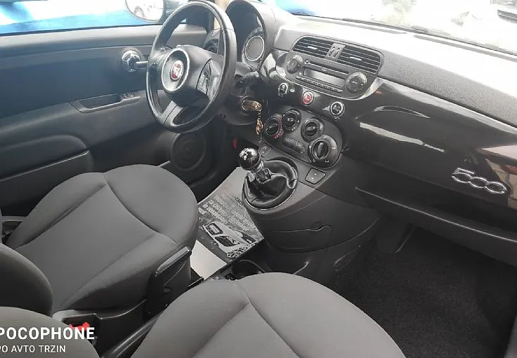 Zunanja slika - Fiat 500 - 1.2 8V-144.000 km-KLIMA-SERVO-VELIKI SERVIS - 9