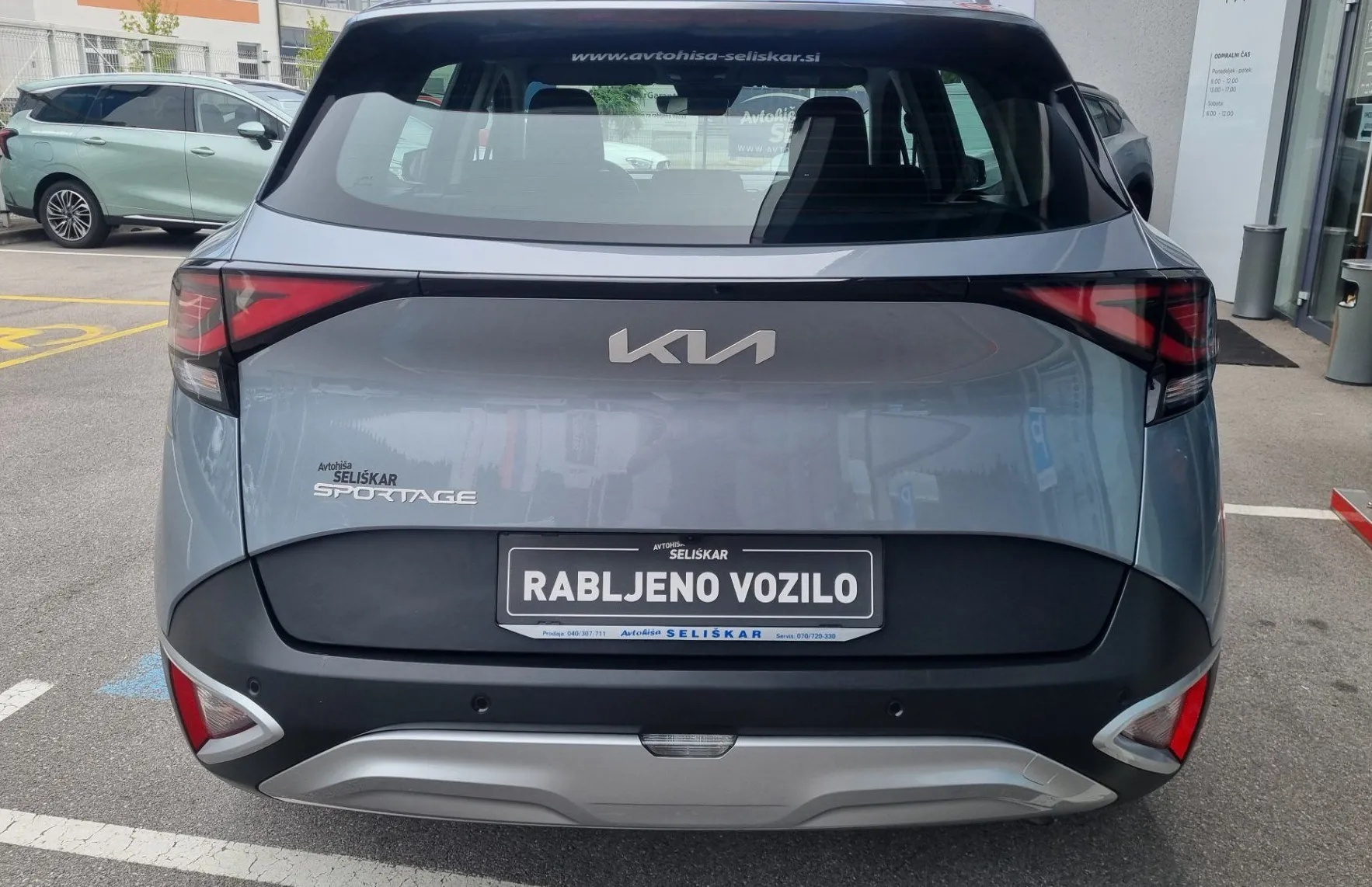 Zunanja slika - KIA Sportage - 1.6 T-GDI MHEV AVTOMATIK - SLOVENSKI + 1. LASTNIK - 7