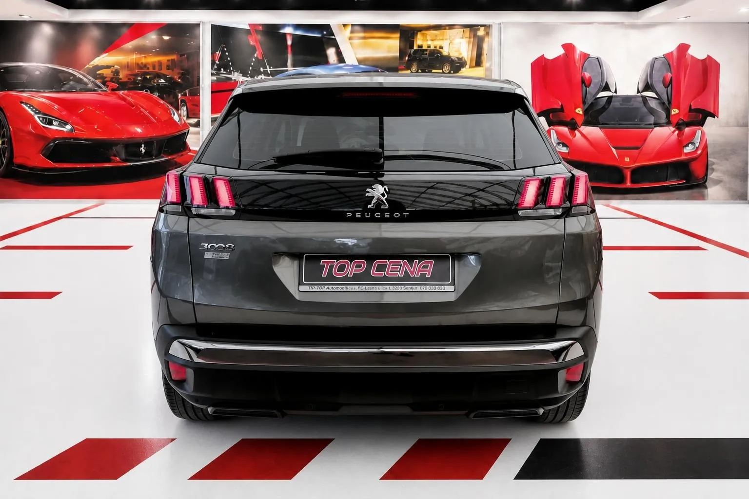 Zunanja slika - Peugeot 3008 - 1.2 PureTech 130 Allure LED ALU NAVI PDC KOT-NOV - 4