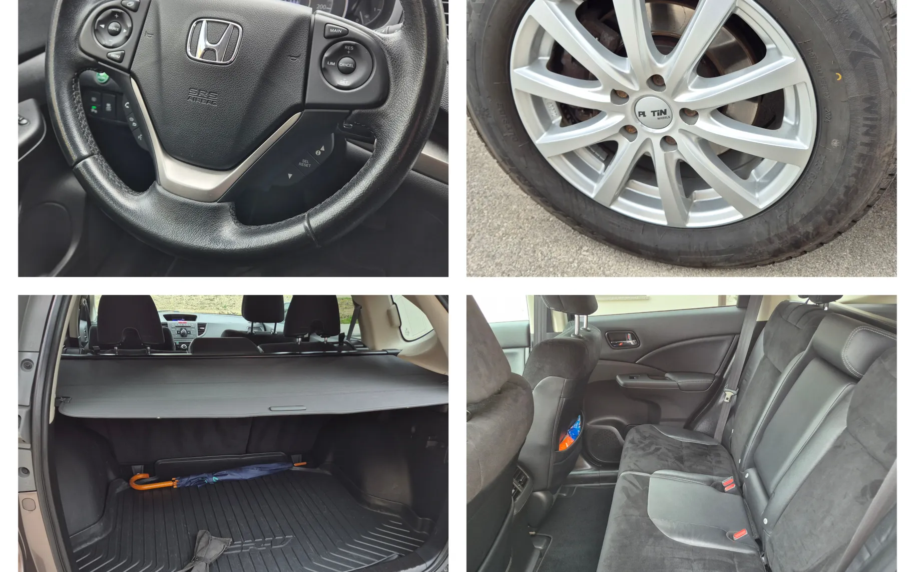 Notranja slika - Honda CR-V - 4WD 2,2i DTEC Comfort - 9