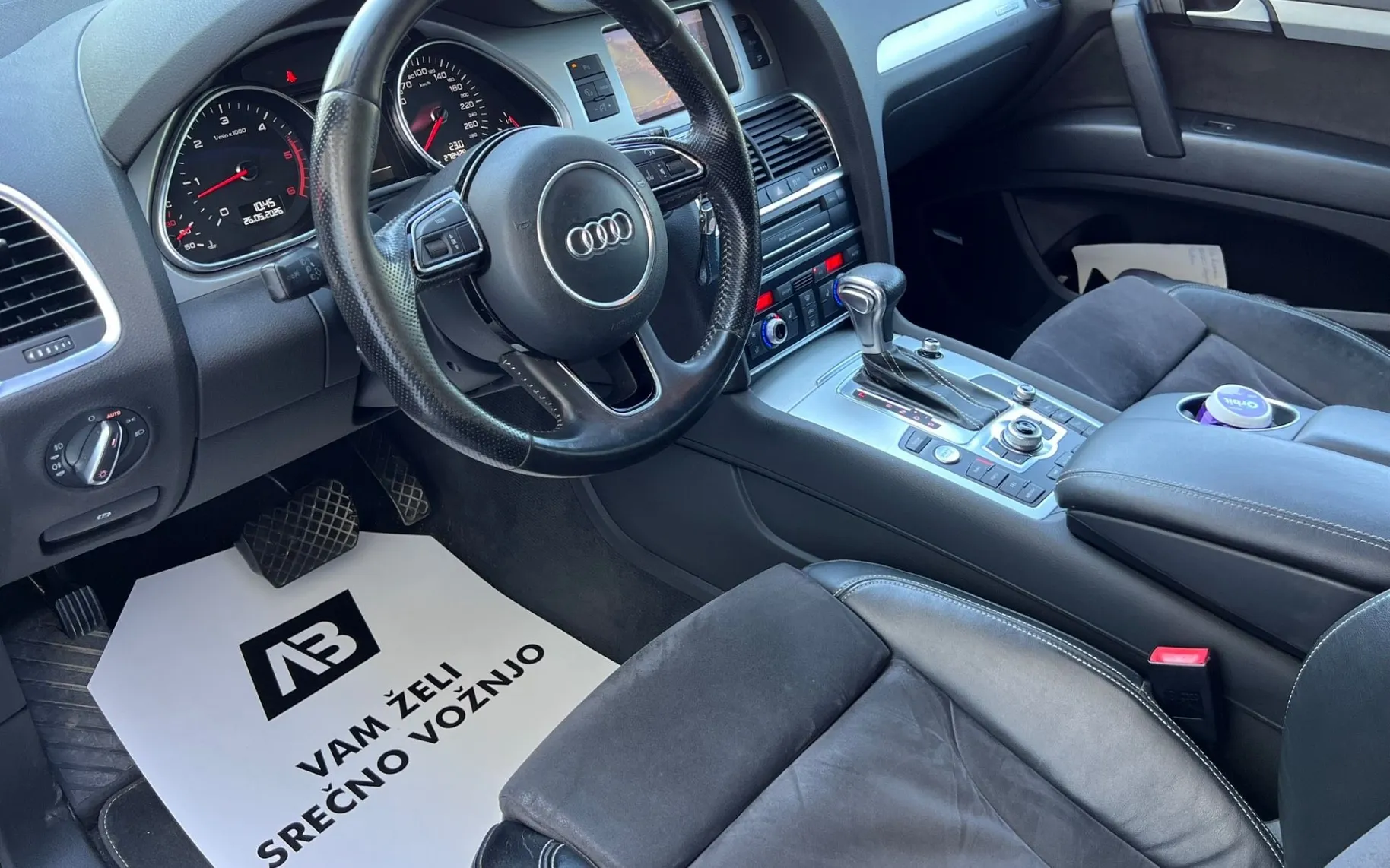 Notranja slika - Audi Q7 - 3.0 TDIS+S-LINE+SLO+Q+LED+7SED+NAVI+21COL - 9