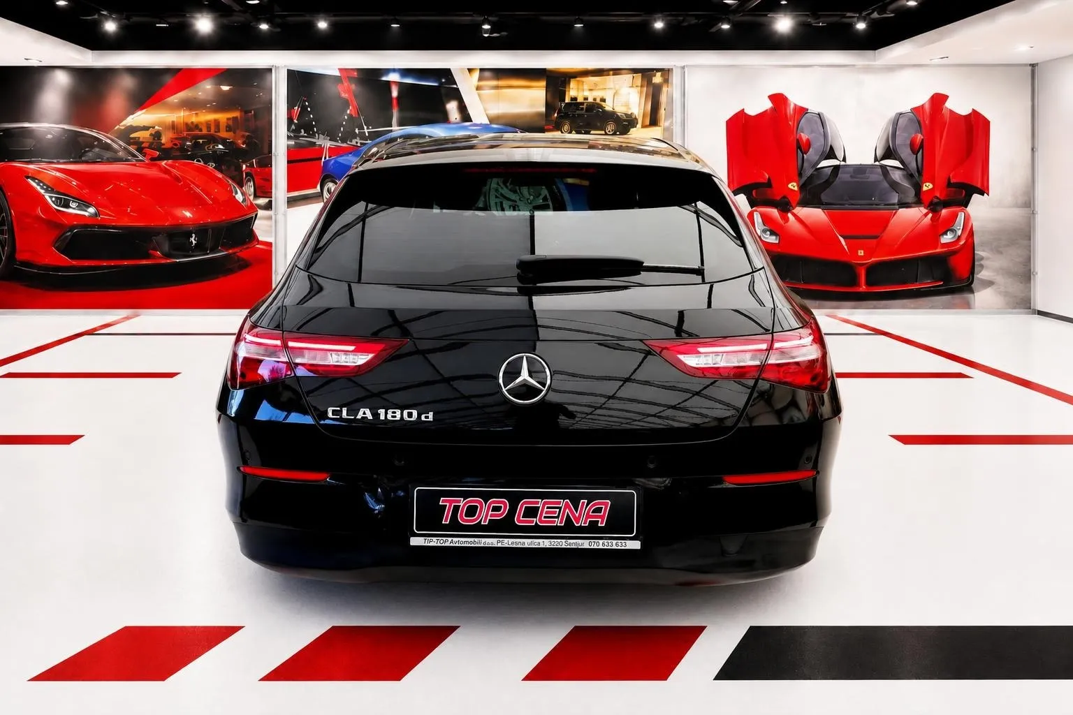 Zunanja slika - Mercedes-Benz CLA Shooting Brake - CLA 180 d Shooting Brake  LED ALU 1.LASTNIK-TOP  . - 4