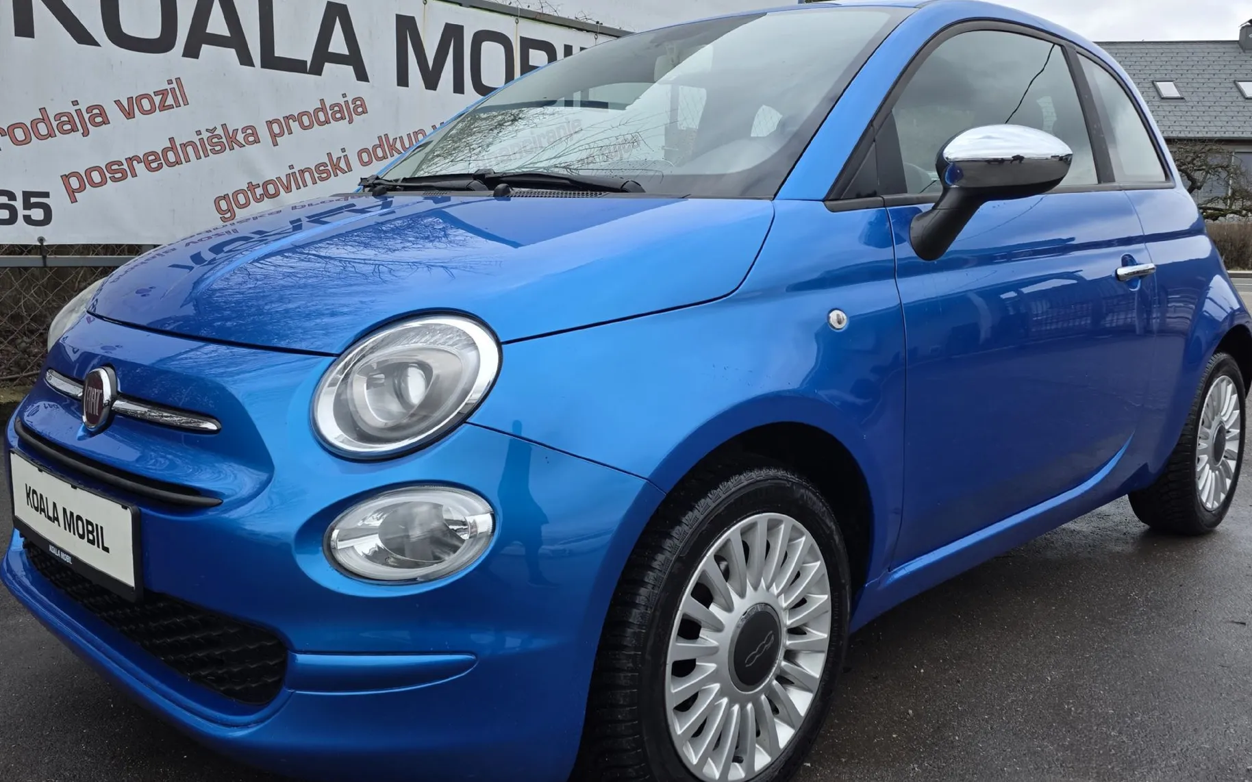Zunanja slika - Fiat 500 - 1.2 LOUNGE ALU PLATIŠČA-KLIMA-ZASLON-KOT NOV - 18