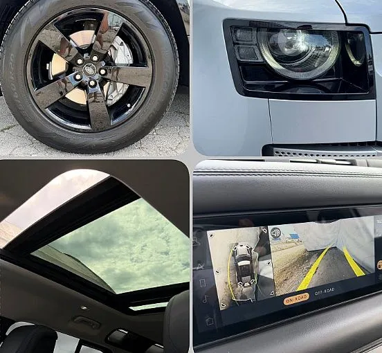 Zunanja slika - Land Rover Defender - 3.0 D300 AWD -MEMORY-PANO-ACC-ZRAČNO-SLO-LED - 7
