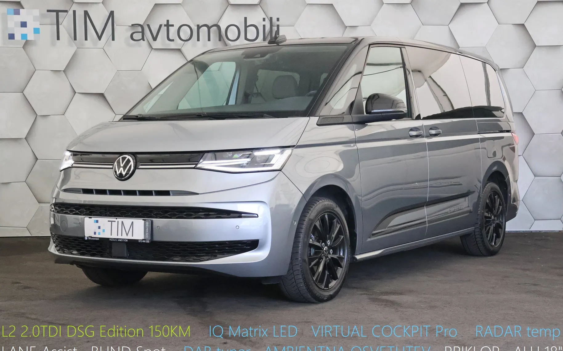 Zunanja slika - VW Multivan - T7 L2 2.0 TDI DSG Edition 150KM - 1