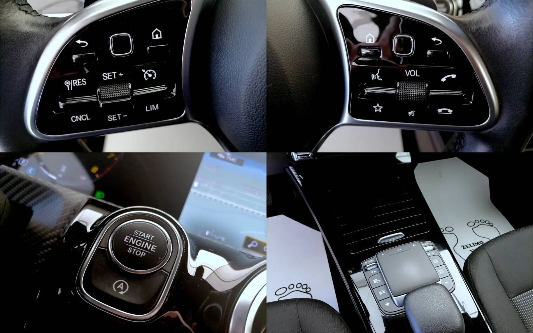 Notranja slika - Mercedes-Benz CLA Shooting Brake - 2.0 d Shooting Brake FULL LED AUTOMATIC 1.LASTNIK - 9