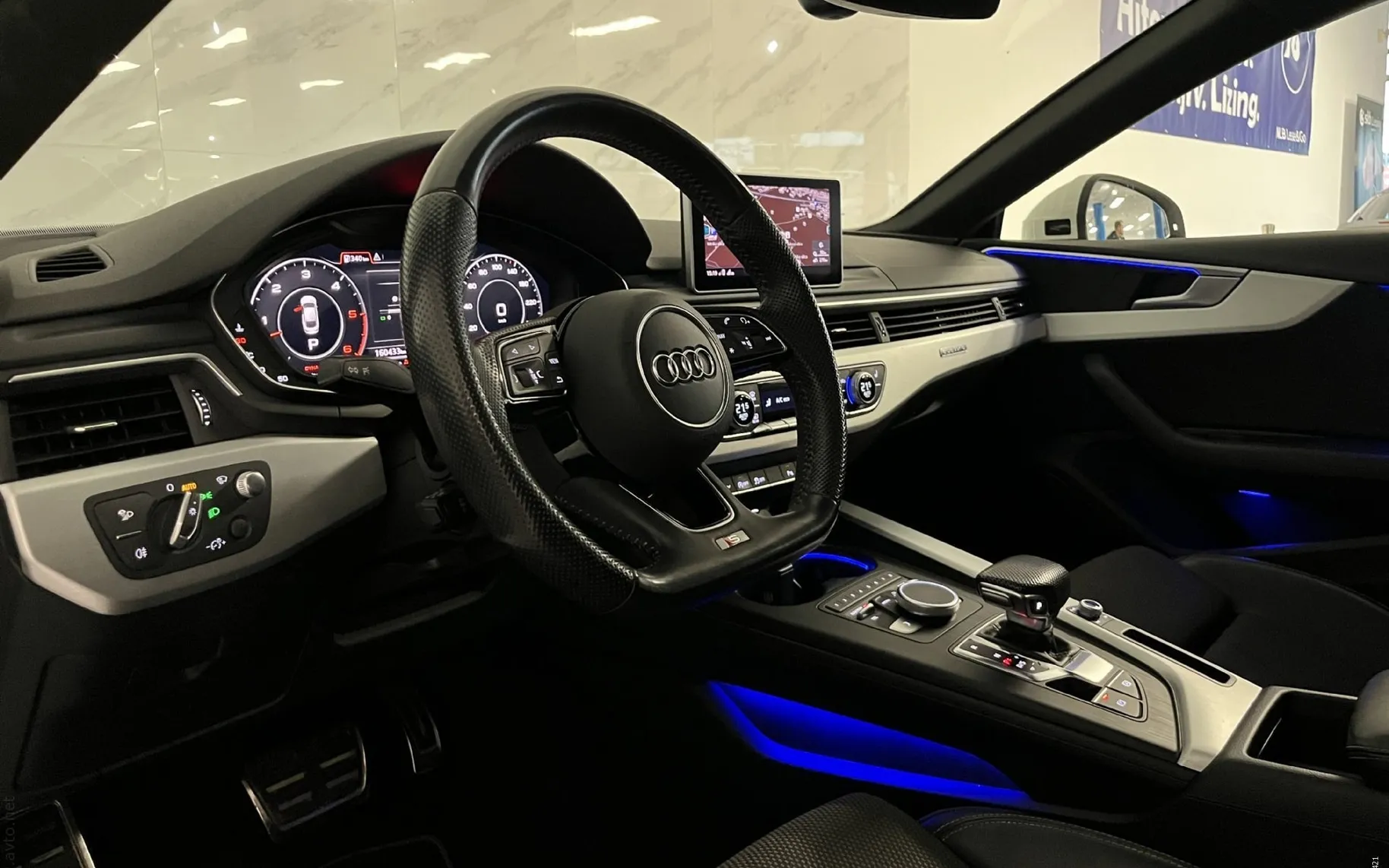 Notranja slika - Audi A5 Sportback - 50 TDI|S-line|Q|Temp.|Pano|Kamera|HUD|Memory... - 8