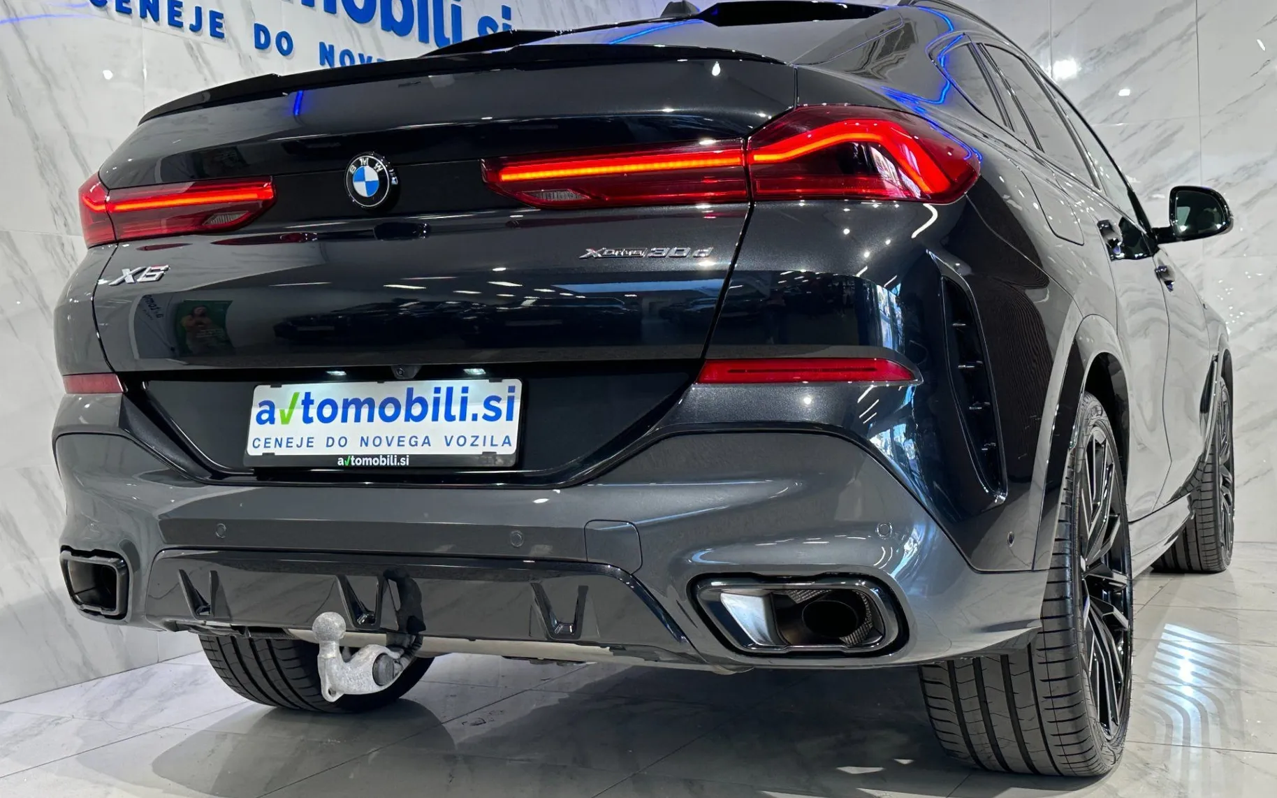 Zunanja slika - BMW serija X6: - xD30d|M-Pro|Pano|SoftC|R22|Kljuka|Zračno|Harman| - 6
