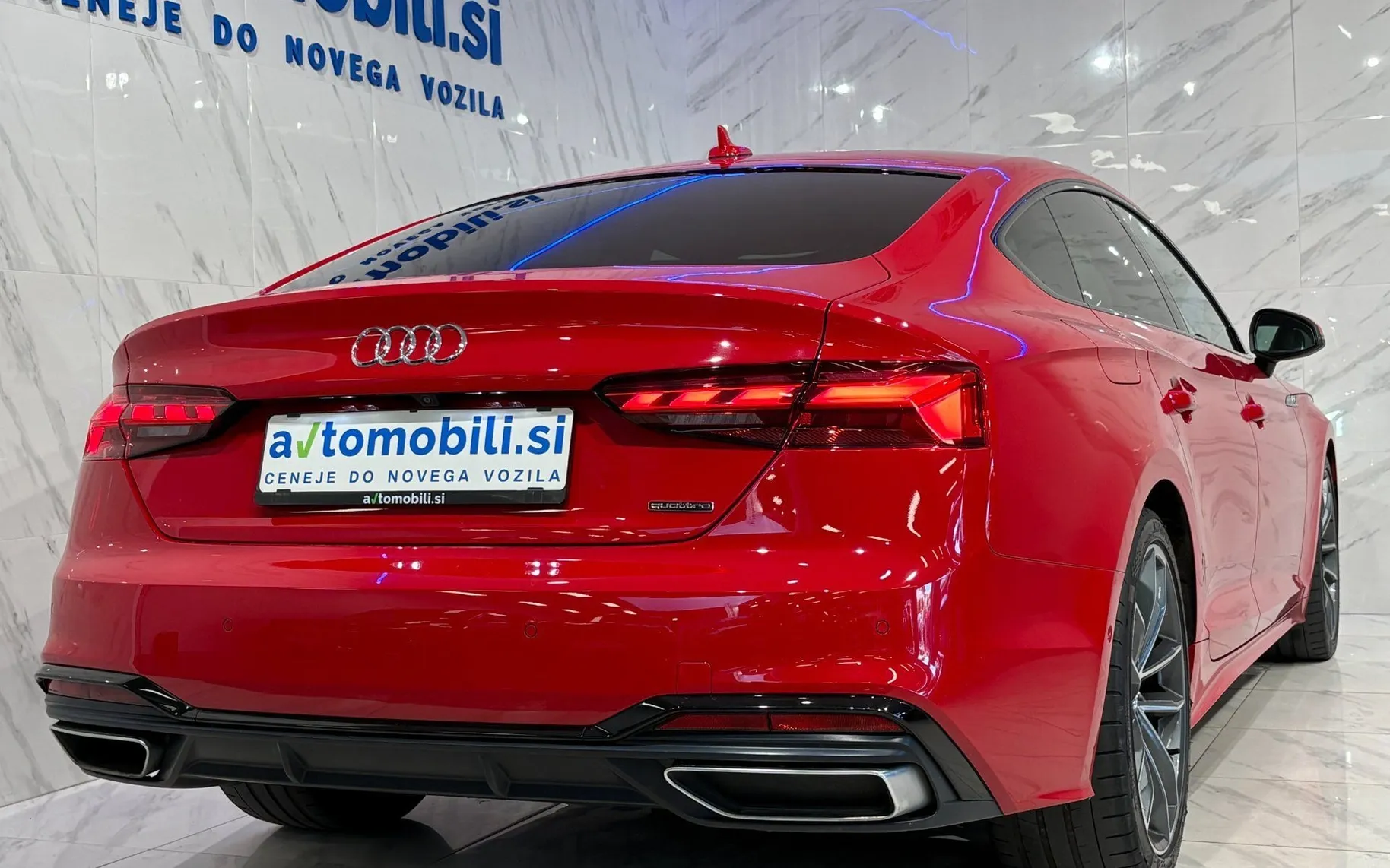 Zunanja slika - Audi A5 Sportback - 40TDI |S line|Q|ACC|Kamera|BangO|Virtual|MrtviKot| - 6