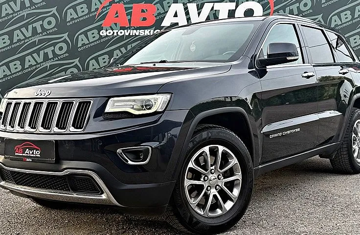 Zunanja slika - Jeep Grand Cherokee - 3.0 CRD Limited Avt.+F1+184KW+PRIKLOP+LED+PANORAMA - 3