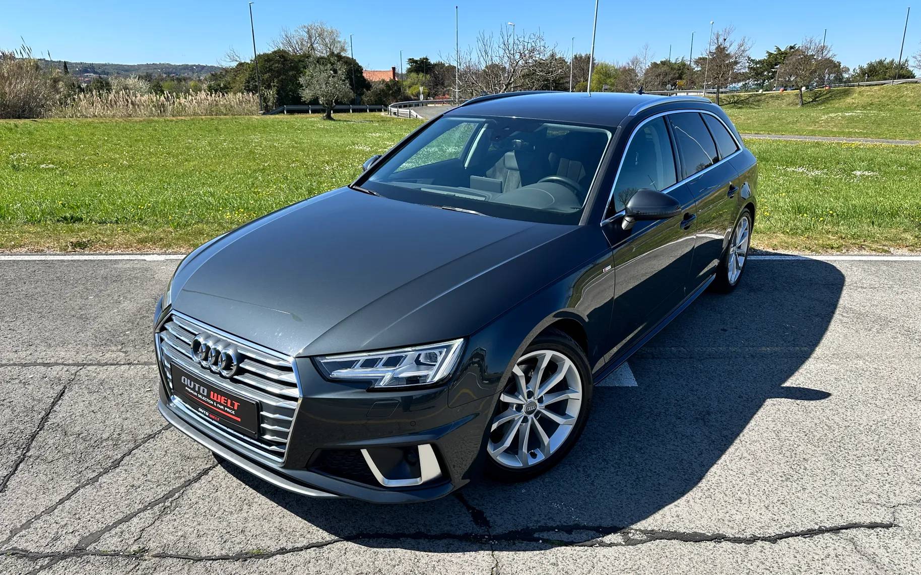 Zunanja slika - Audi A4 - Avant 40 TFSI S-LINE VIRTUAL-MATRIX-ACC-KEYLESS-ALU.18 - 12
