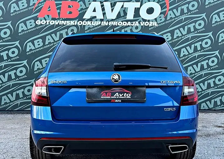 Zunanja slika - Škoda Octavia - RS 2.0 TDI DSG 135 kW+ALU19+LED+F1+FACELIFT+UGODNO - 6