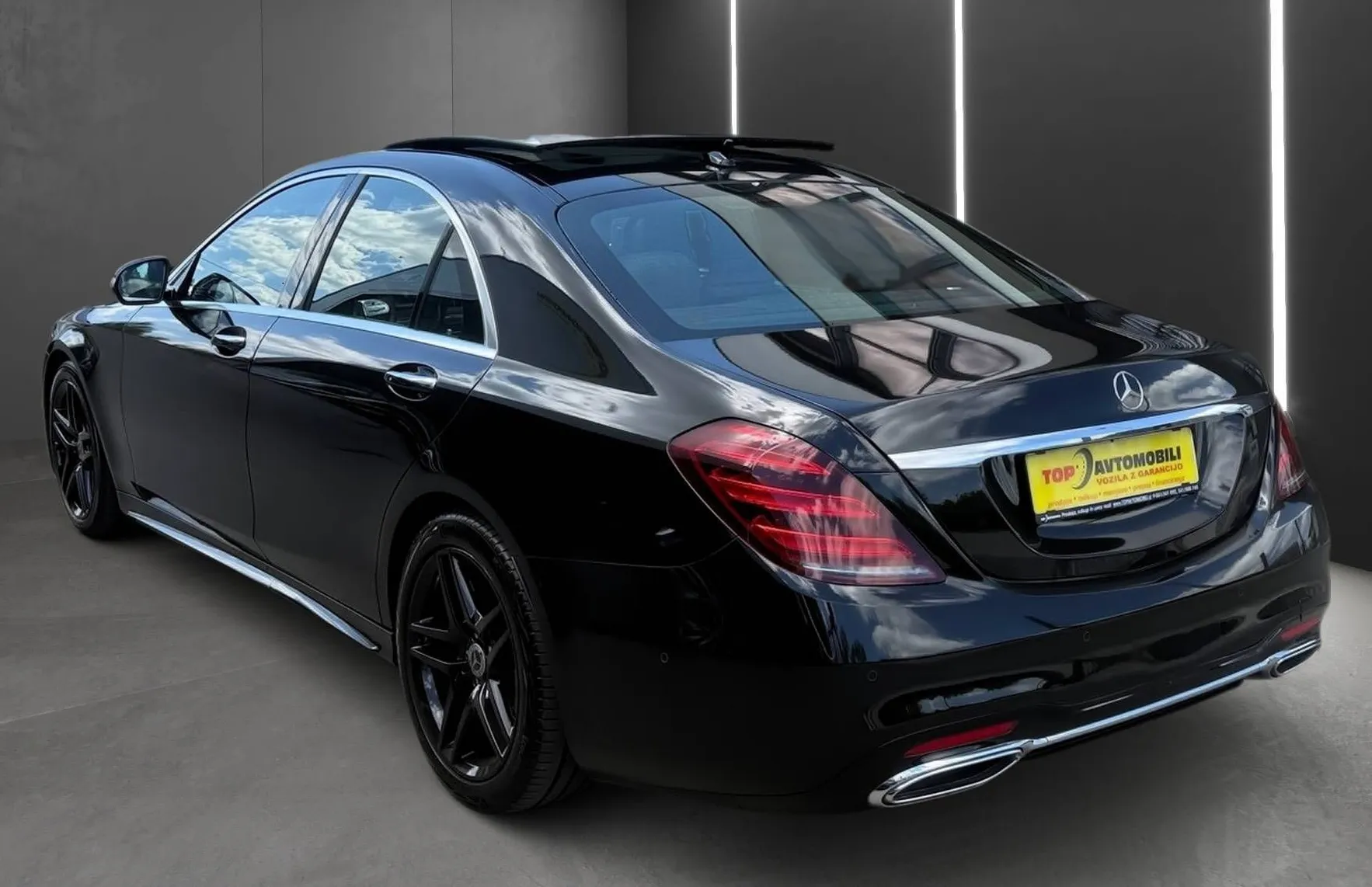 Zunanja slika - Mercedes-Benz S-Razred - 350d 4MATIC AMG LINE PANO MASAŽA ACC 360 ZRAČNO .. - 5