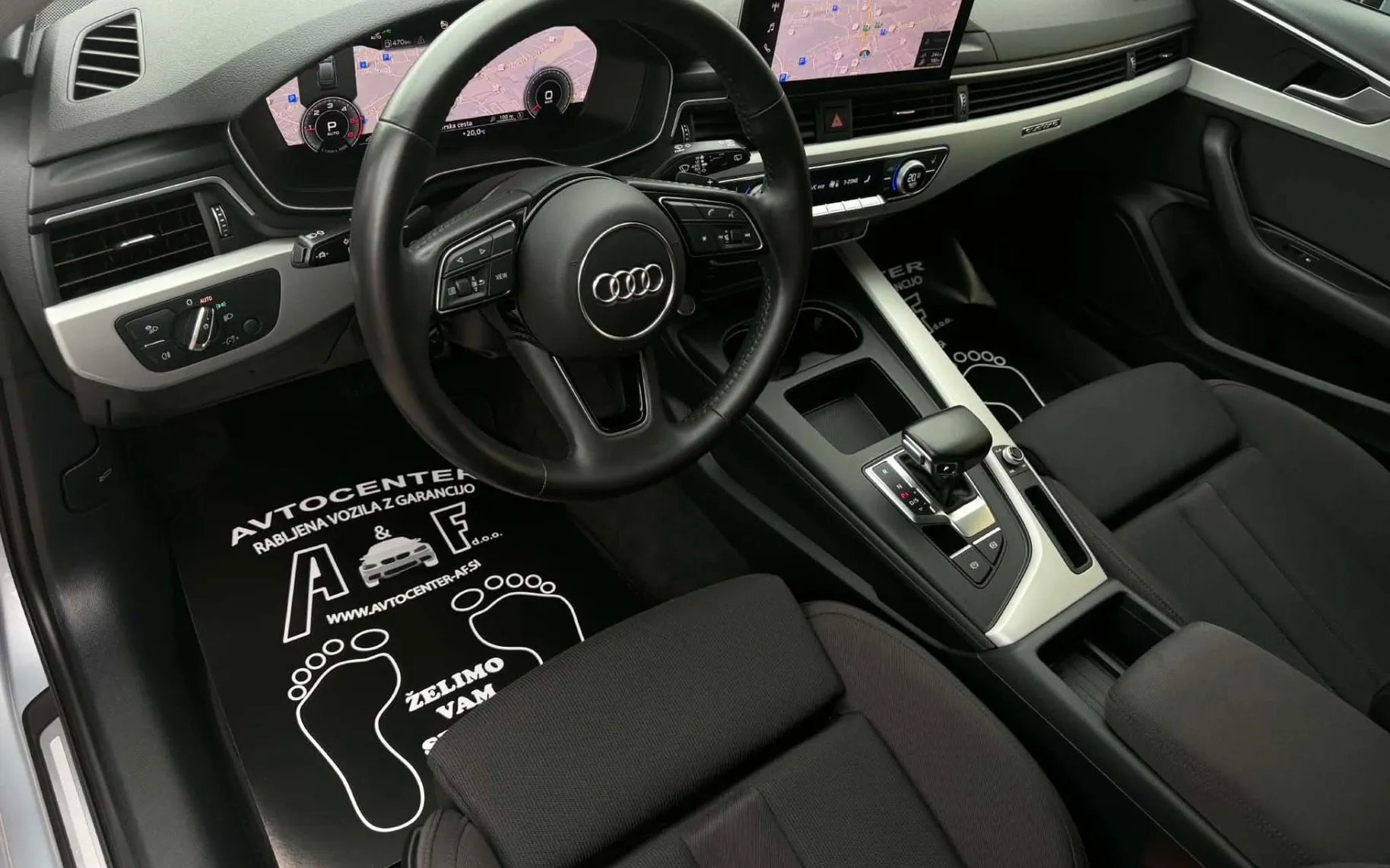 Notranja slika - Audi A4 Allroad - 2.0 TDI-AUT-S LINE-88.000km-VIRUTAL-MATRIX-NAVI-.. - 9