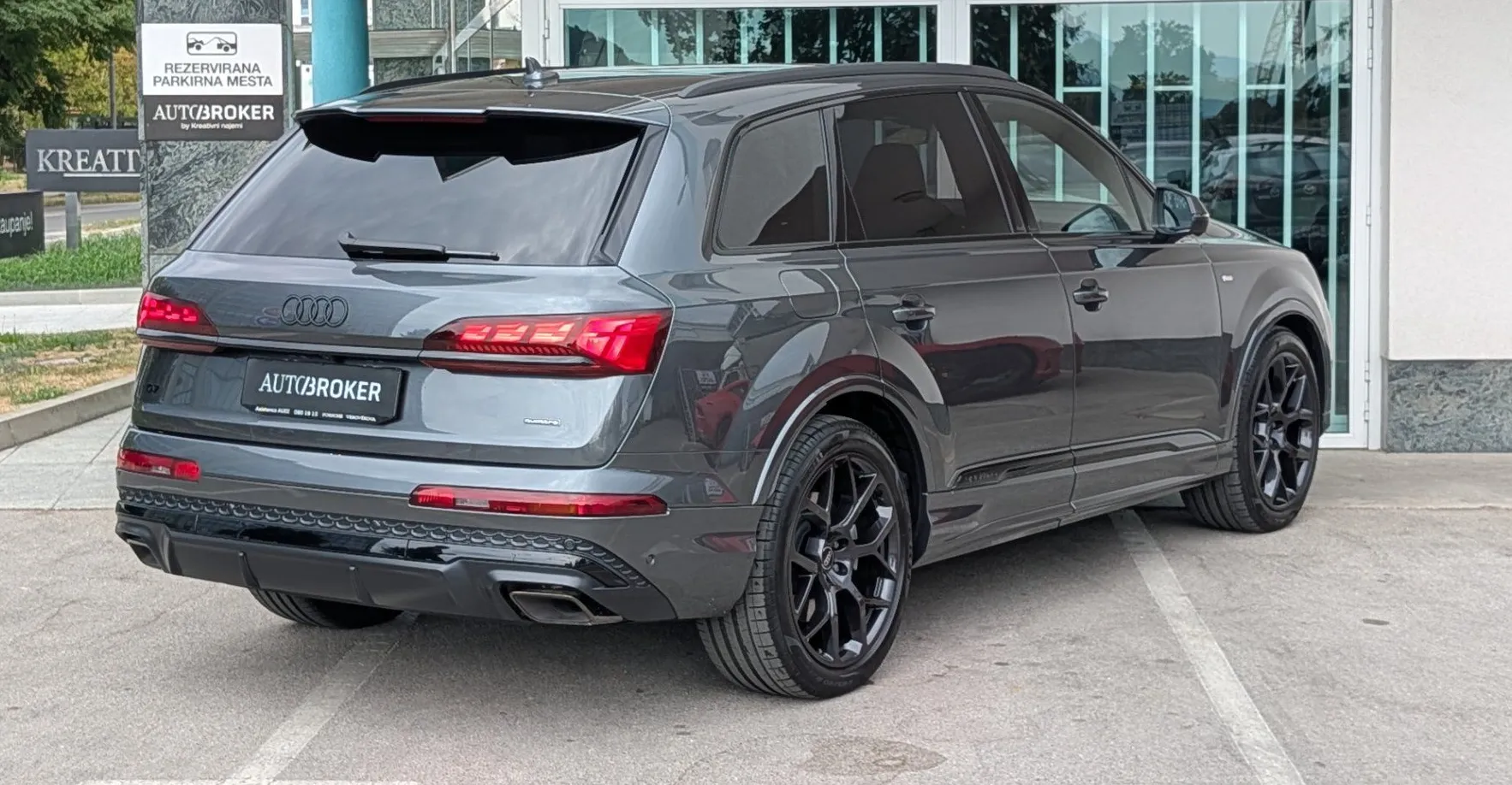 Zunanja slika - Audi Q7 - 55e S line Matrix Laser panorama Head-up - 4