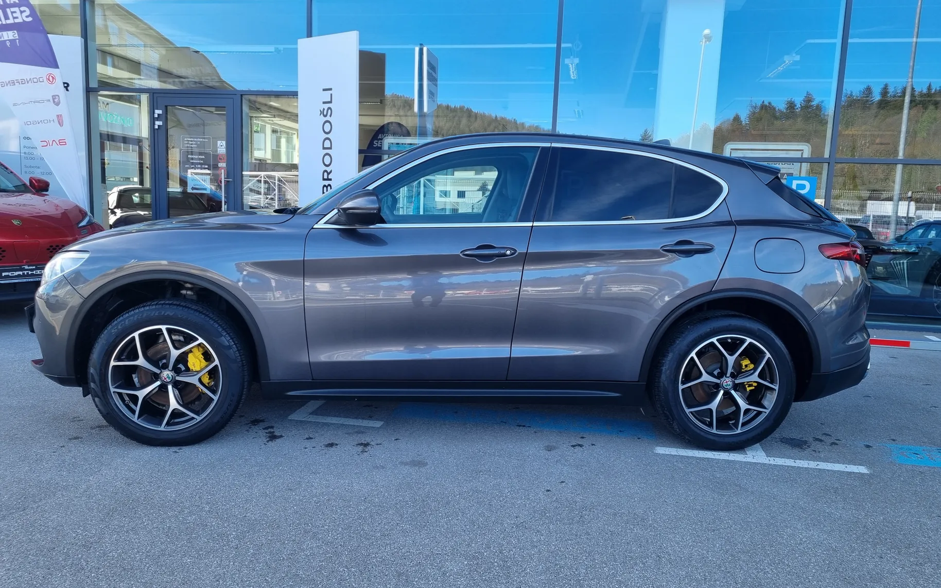 Zunanja slika - Alfa Romeo Stelvio - 2.0 Turbo Q4 200 Avtomatik - OKVARA MOTORJA - 4
