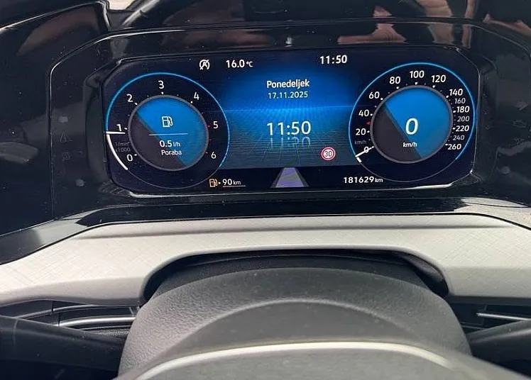 Zunanja slika - Volkswagen Golf - 2.0 TDI Life 85 Navi-Tempomat-Led-Slo-Prvi Lastnik - 11