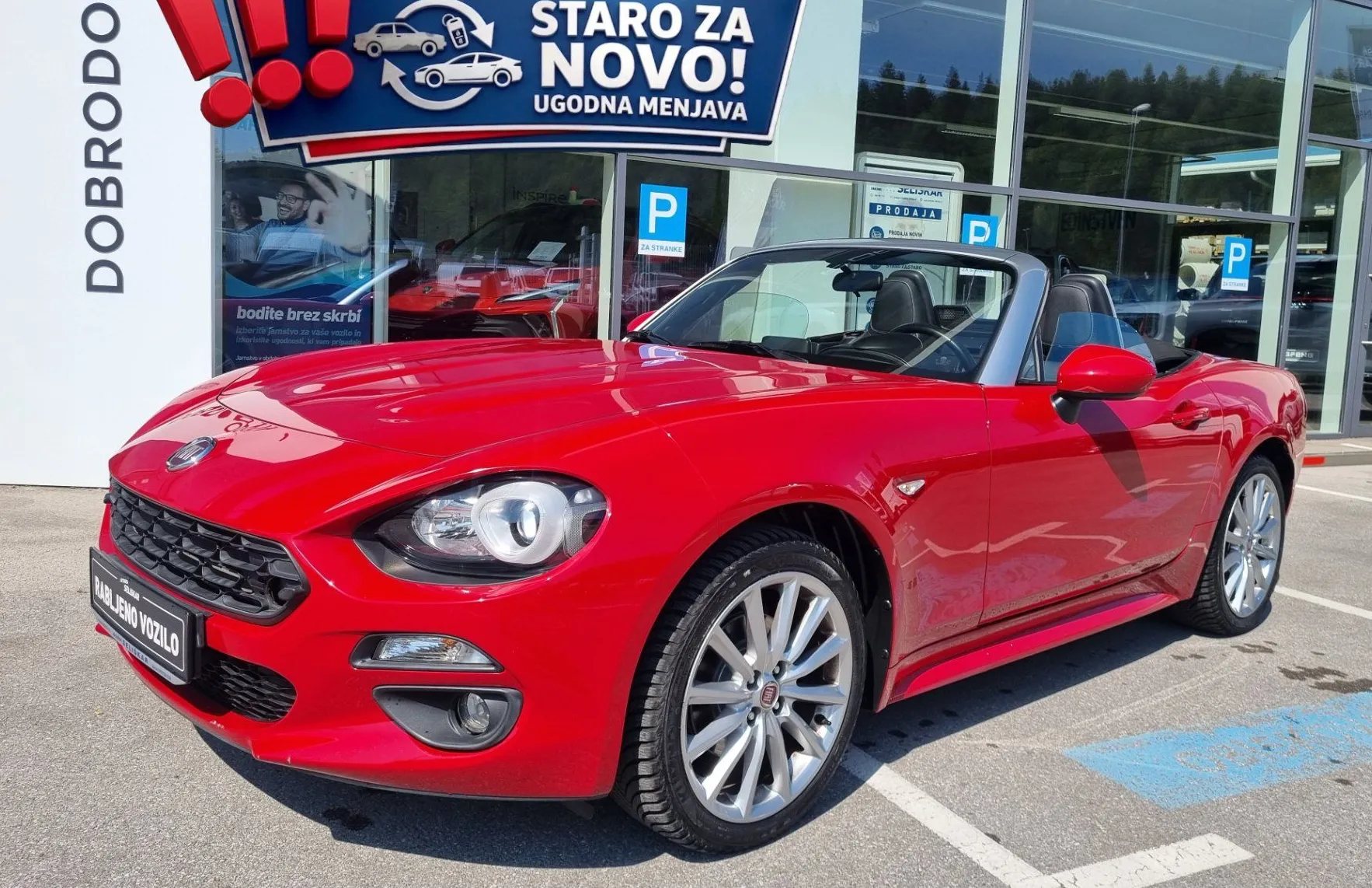 Zunanja slika - Fiat 124 Spider - 1.4 Turbo Lusso Avtomatik - GRETJE SEDEŽEV-NAVI... - 1