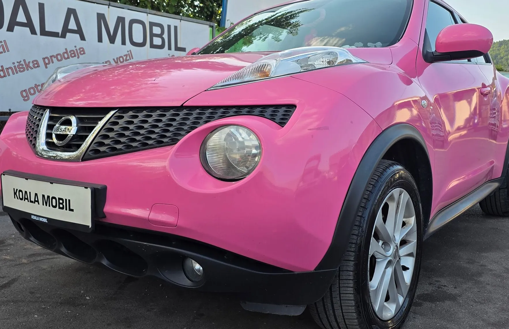 Zunanja slika - Nissan Juke - 1.5 dCi PINK PAKET KLIMA-ALU PLATIŠČA-SLOVENSKI - 17