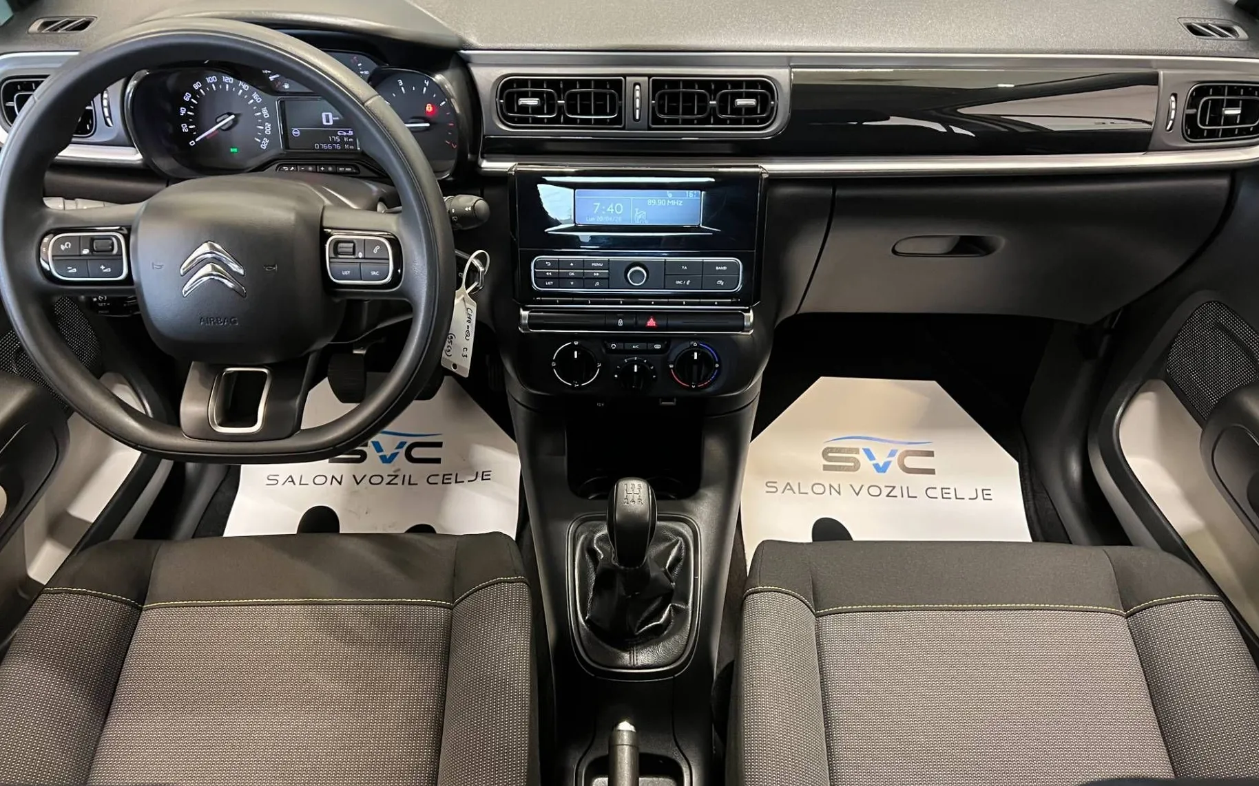 Zunanja slika - Citroën C3 - 1.2-1.LASTNIK-JAMSTVO-LED-TEMP-BT-MINT-OBROK 80€ - 10