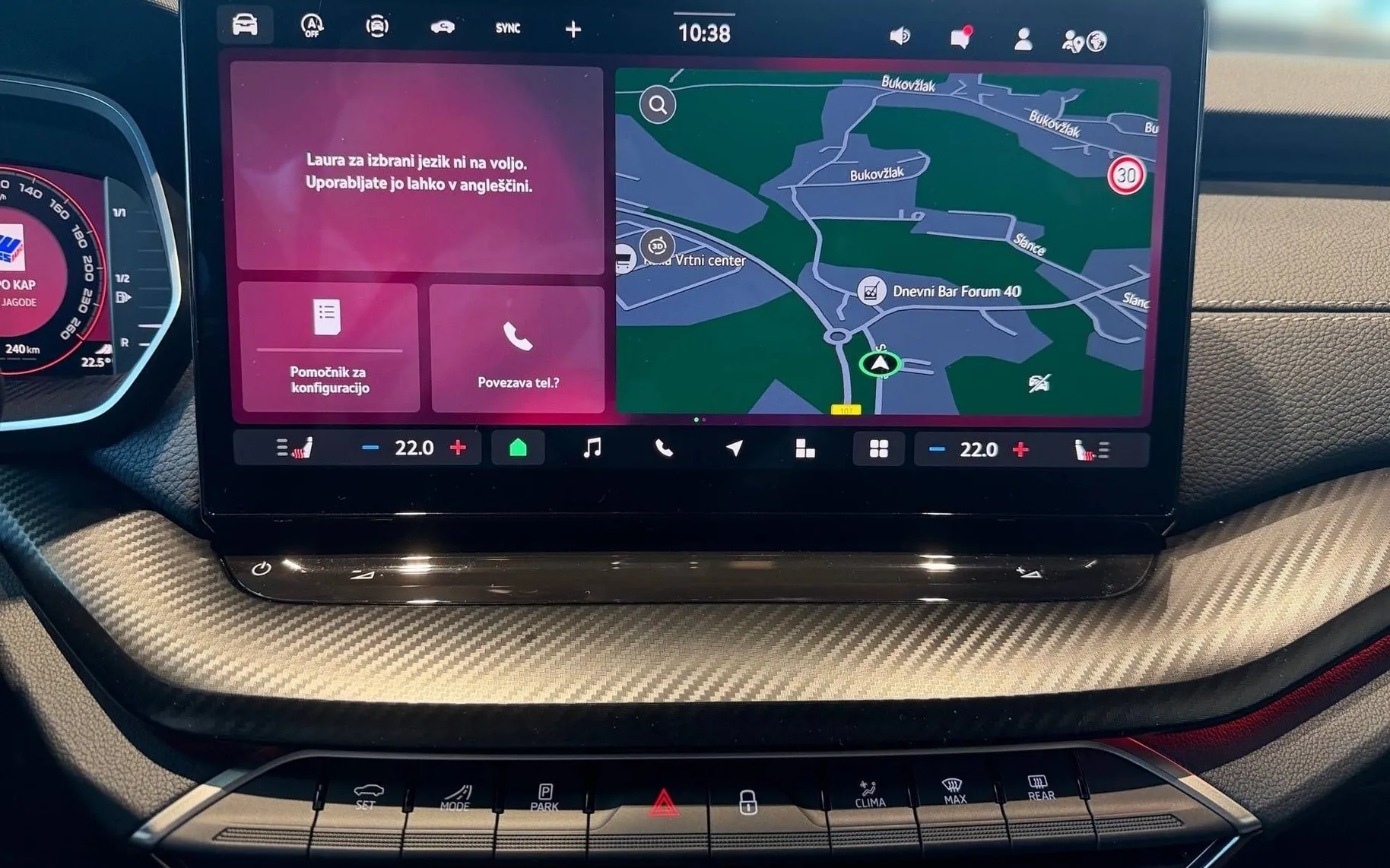 Notranja slika - Škoda Octavia - 1.5 TSI mHEV Family SPORTLINE DSG - 8