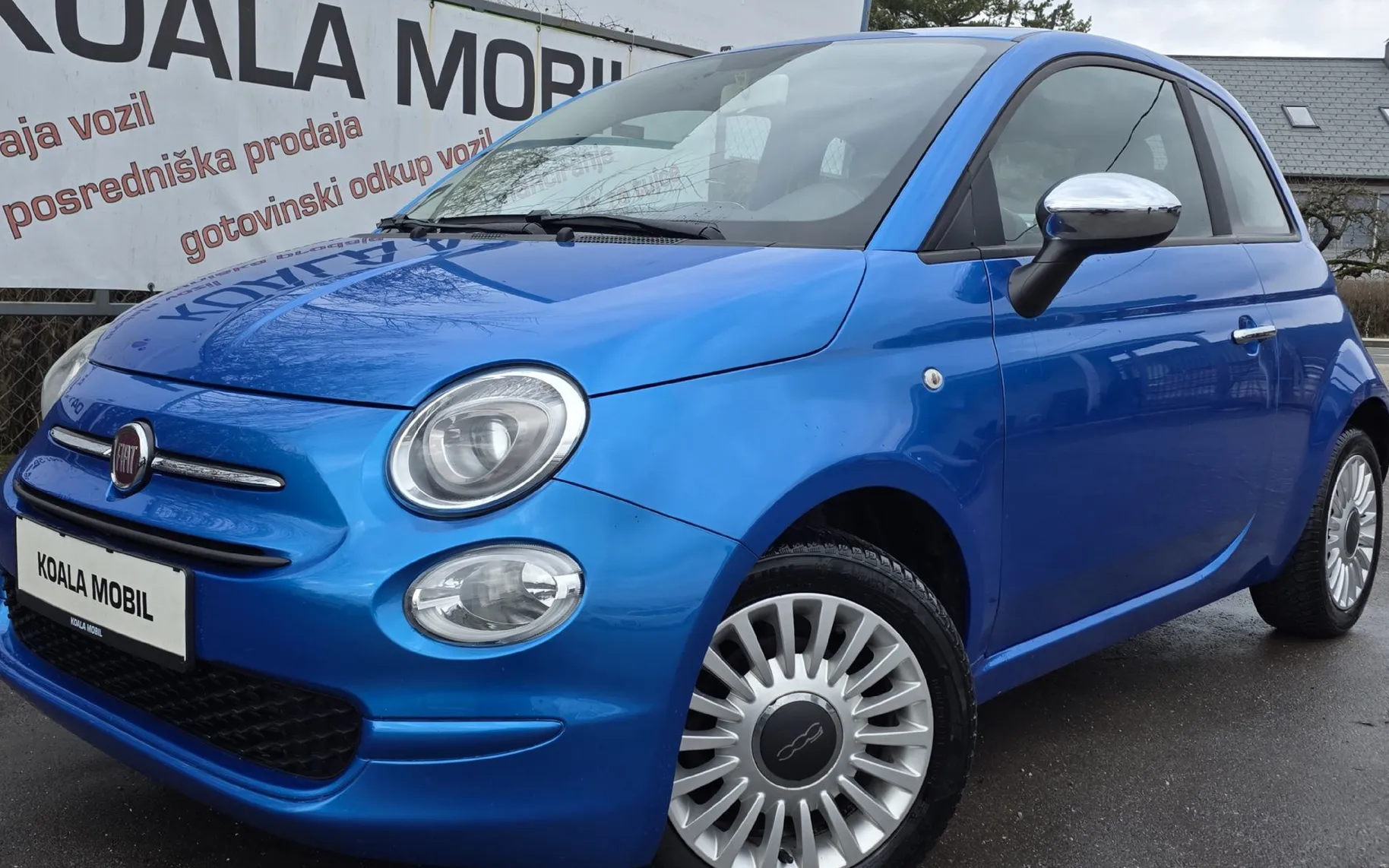 Zunanja slika - Fiat 500 - 1.2 LOUNGE ALU PLATIŠČA-KLIMA-ZASLON-KOT NOV - 16