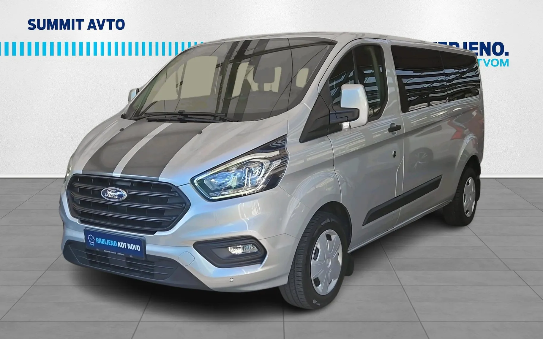 Zunanja slika - Ford Transit Custom - KOMBI TREND 2.0 TDCi 110 kW L2H1 7+1 - SLO-JAMSTVO - 1