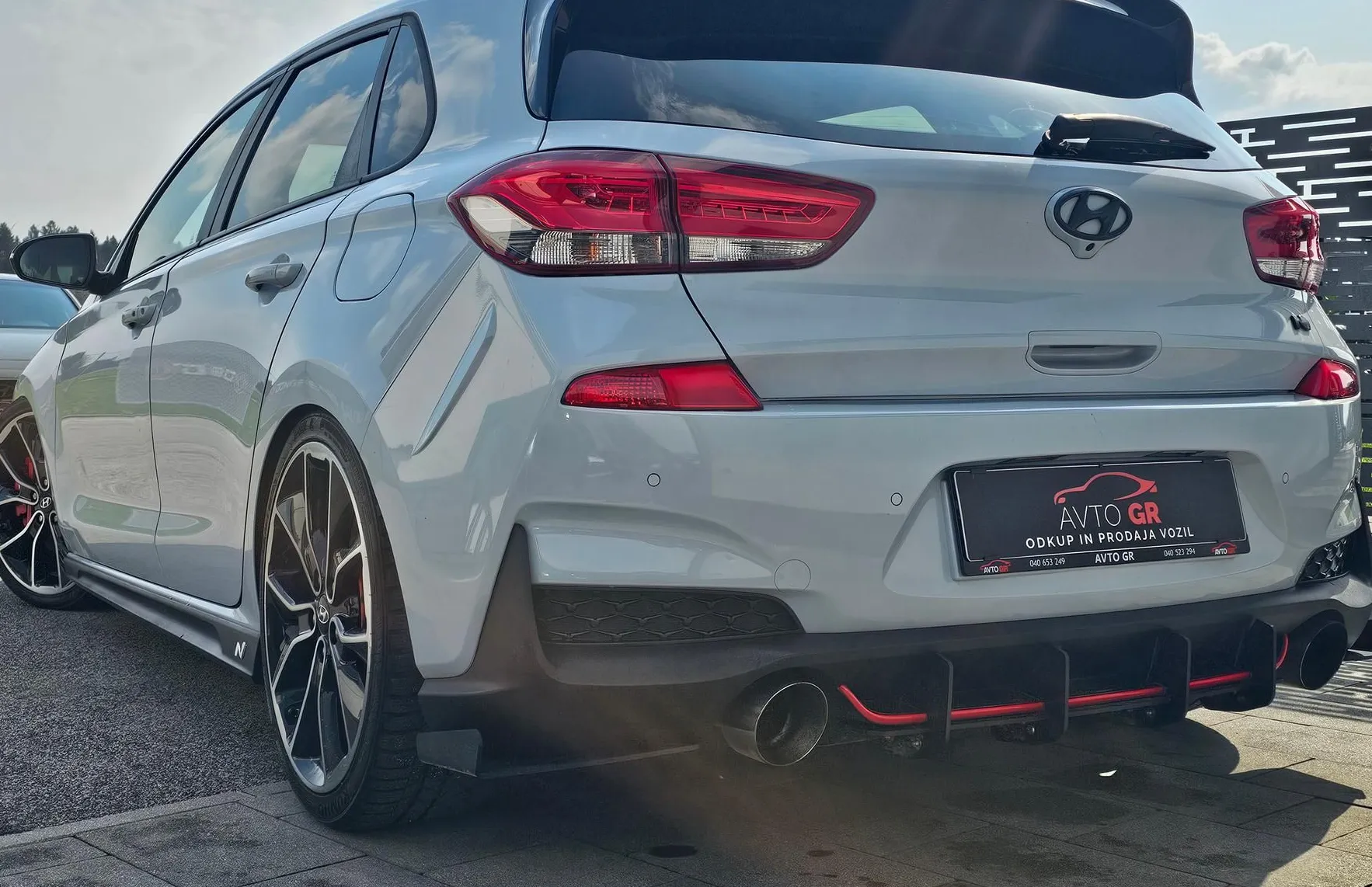 Zunanja slika - Hyundai i30 - 2.0 T-GDI N Performance-PERLA LIGHT BLUE- ODLIČEN- - 10