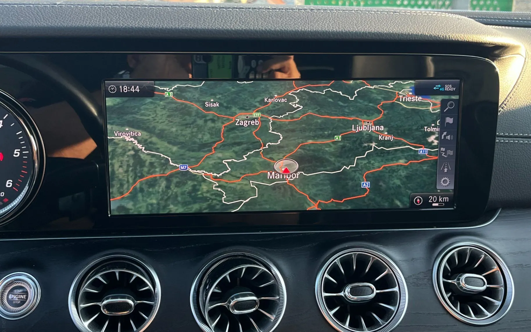 Zunanja slika - Mercedes-Benz E-Razred - E Coupe 300d AMG Line CRYSTAL.ACC.VZR.KAM - 16